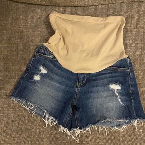 Joe’s Jeans maternity jean shorts